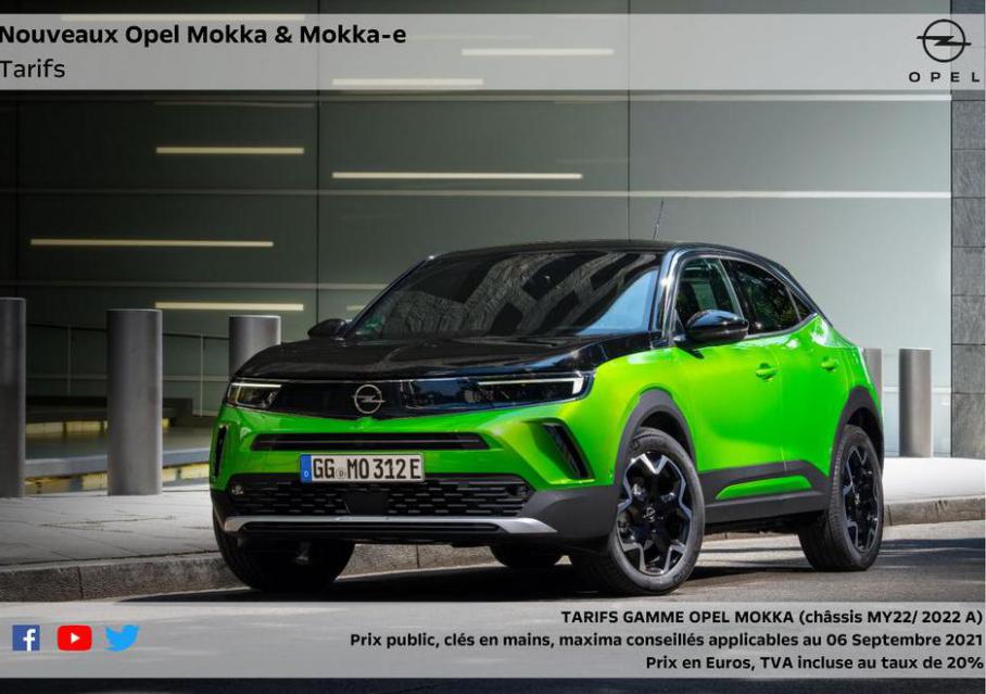 Opel - Nouveau Mokka. Opel (2021-09-14-2021-09-14)