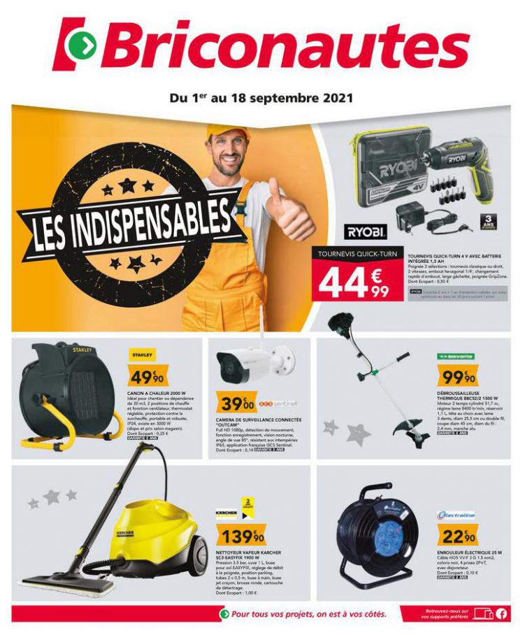 Catalogue Les Indispensables 2021. Les Briconautes (2021-09-18-2021-09-18)