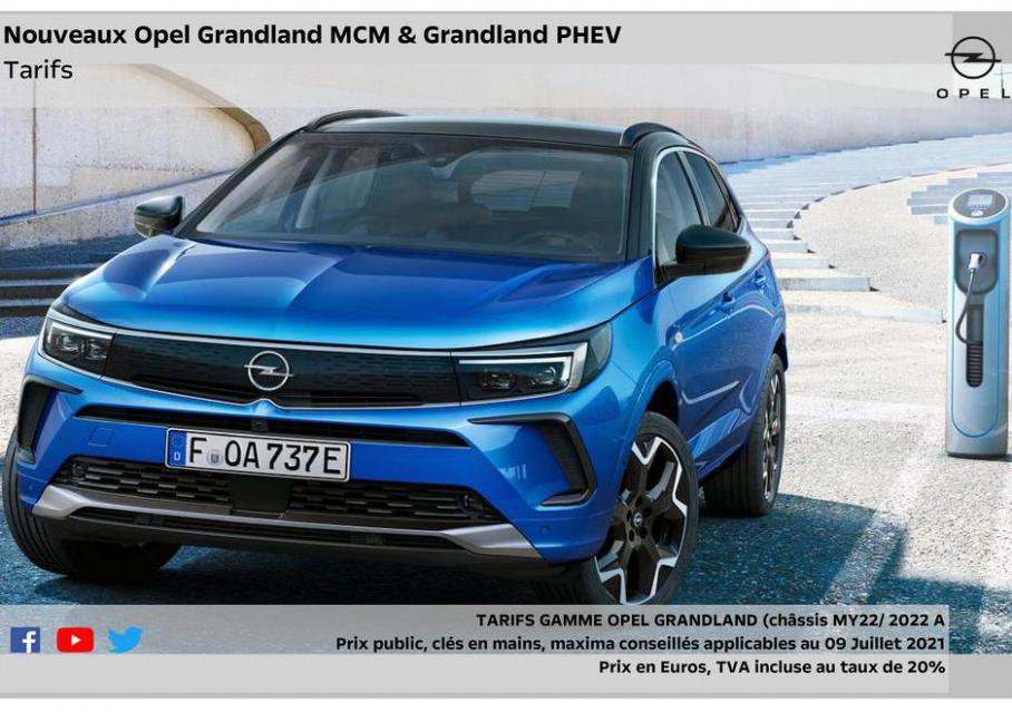 Opel - Nouveau Grandland. Opel (2021-09-14-2021-09-14)