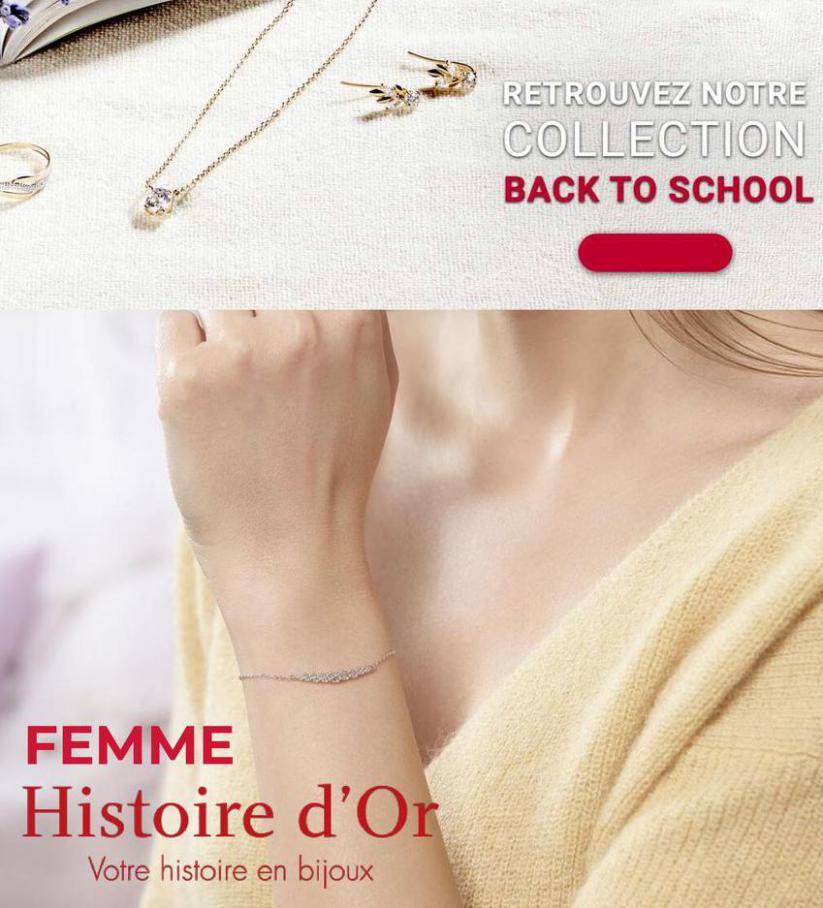 BACK TO SCHOOL FEMME. Histoire d'Or (2021-09-30-2021-09-30)