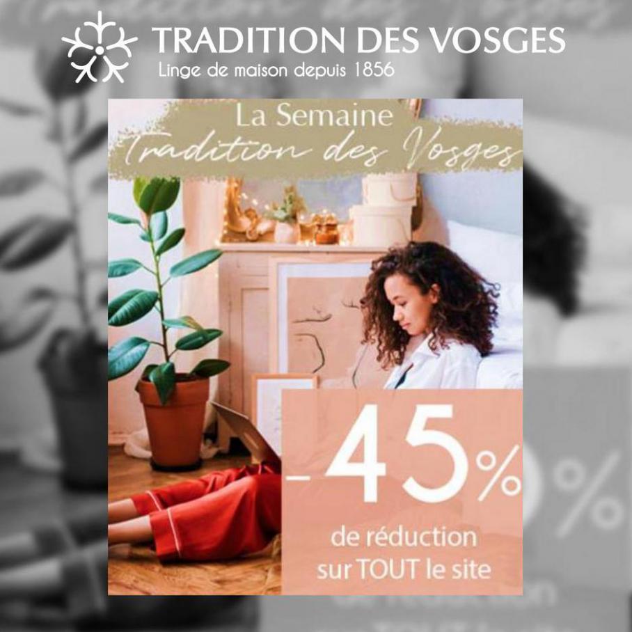 -45% DE RÉDUCTION SUR TOUT LE SITE. Tradition des Vosges (2021-09-24-2021-09-24)