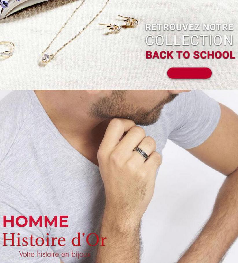 BACK TO SCHOOL HOMME. Histoire d'Or (2021-09-30-2021-09-30)