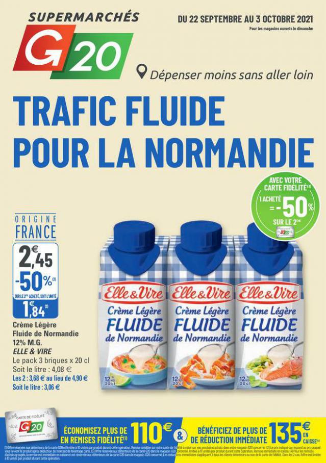 Trafic Fluide Pour La Normandie. G20 (2021-10-03-2021-10-03)