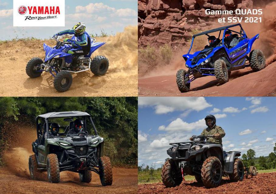 Gamme Quads et SSV 2021. Yamaha (2021-12-31-2021-12-31)