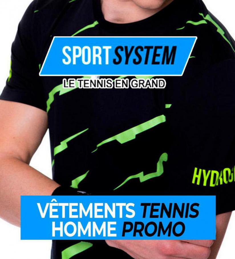 VÊTEMENTS TENNIS HOMME PROMO. Sport System (2021-09-27-2021-09-27)