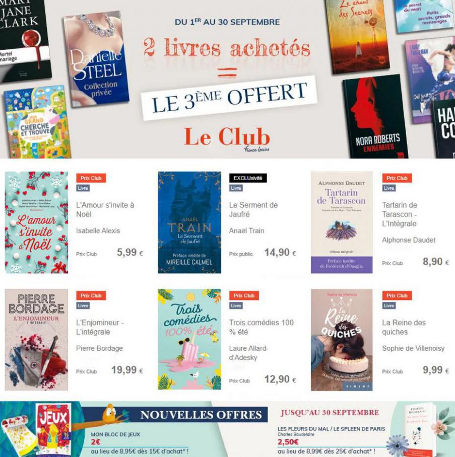 Catalogue France Loisirs. France Loisirs (2021-09-30-2021-09-30)