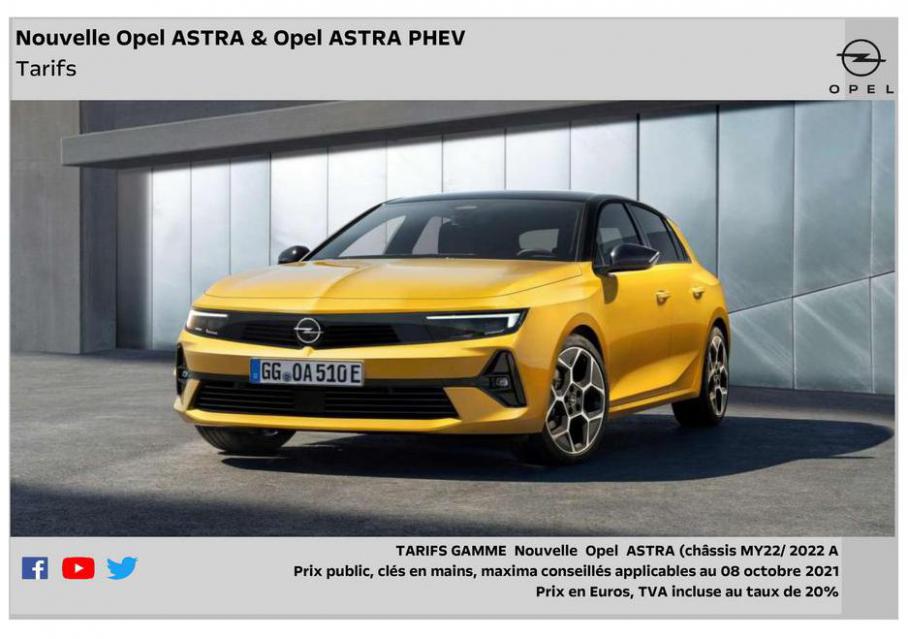 Opel - Nouvelle Astra. Opel (2021-10-14-2021-10-14)