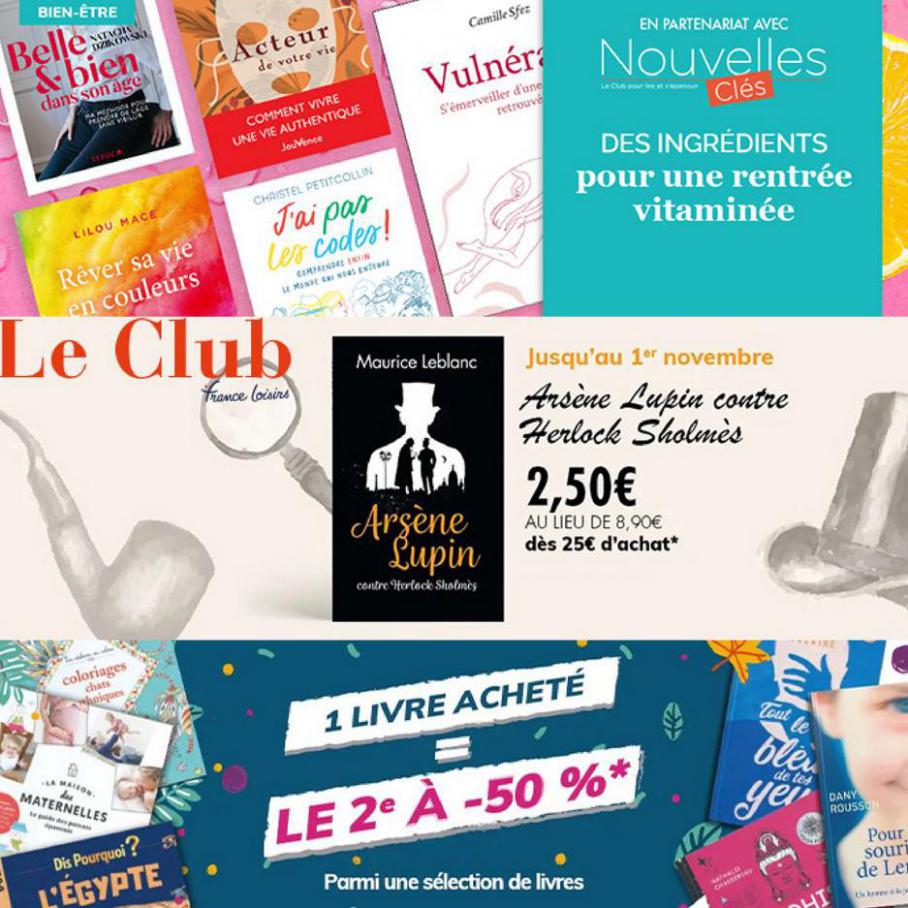 Offre Spéciale. France Loisirs Vacances (2021-11-01-2021-11-01)