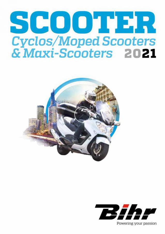 Maxi-Scooters, scooters & Moped 2021. Bihr (2021-12-31-2021-12-31)