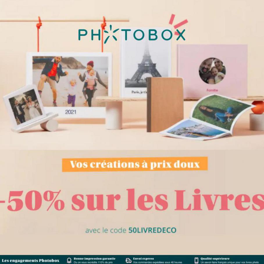 -50% sur les Livres Photo. Photobox (2021-10-10-2021-10-10)