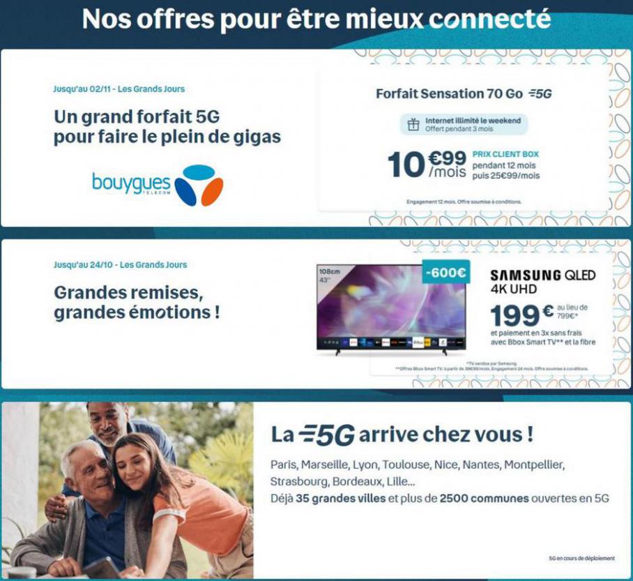 Nos offres pour être mieux connecté. Bouygues Telecom (2021-10-17-2021-10-17)