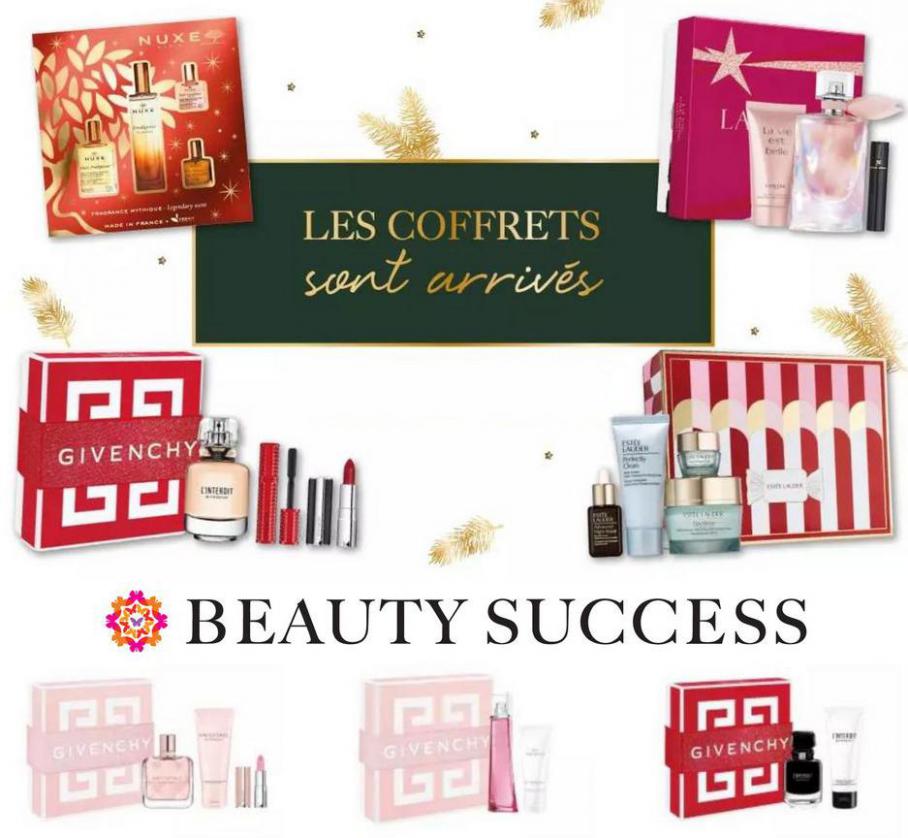 LES COFFRETS SANT ARRIVÉS. Beauty Success (2021-11-08-2021-11-08)