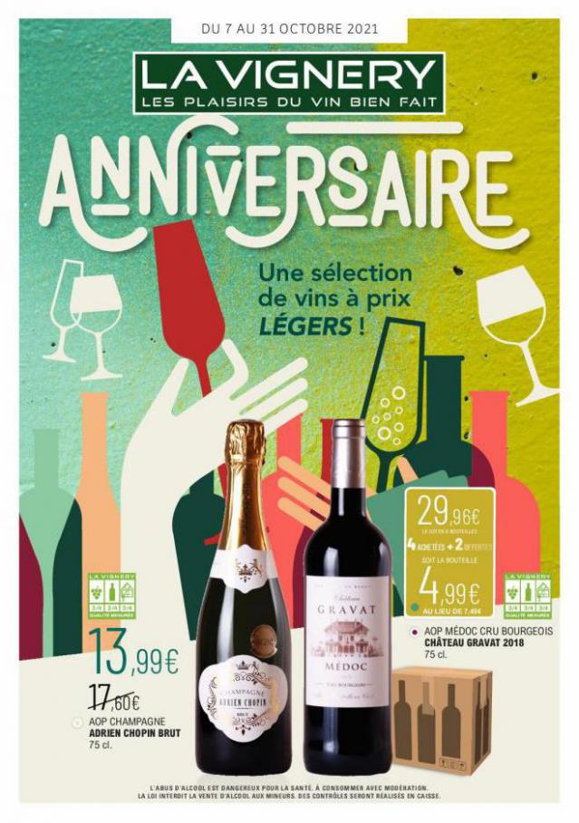 Catalogue anniversaire !. La Vignery (2021-10-31-2021-10-31)