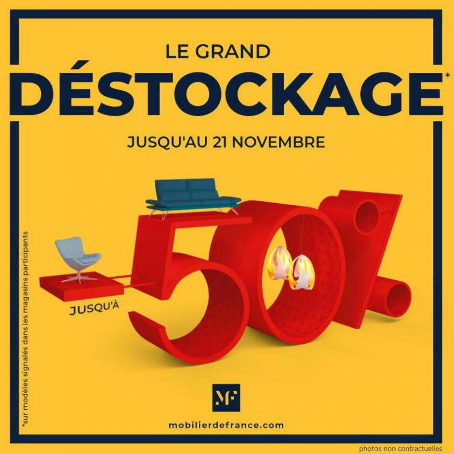Le Grand Déstockage -50%. Mobilier de France (2021-11-21-2021-11-21)