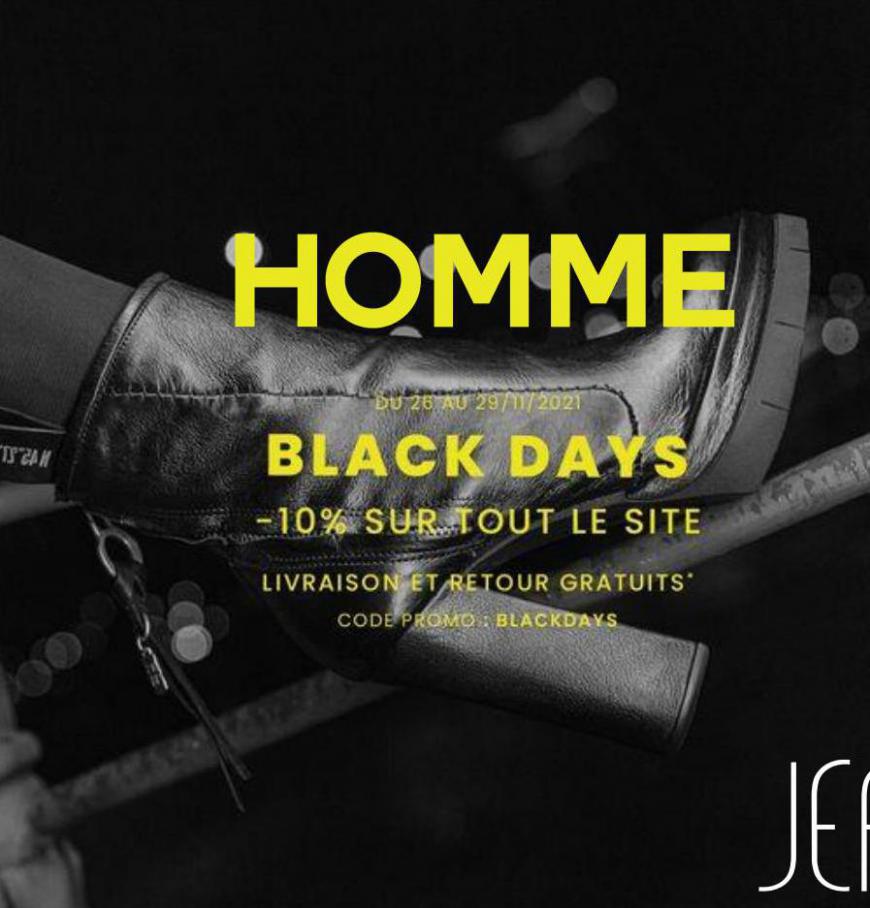 BLACK DAYS HOMME JEF. JEF Chaussures (2021-11-29-2021-11-29)
