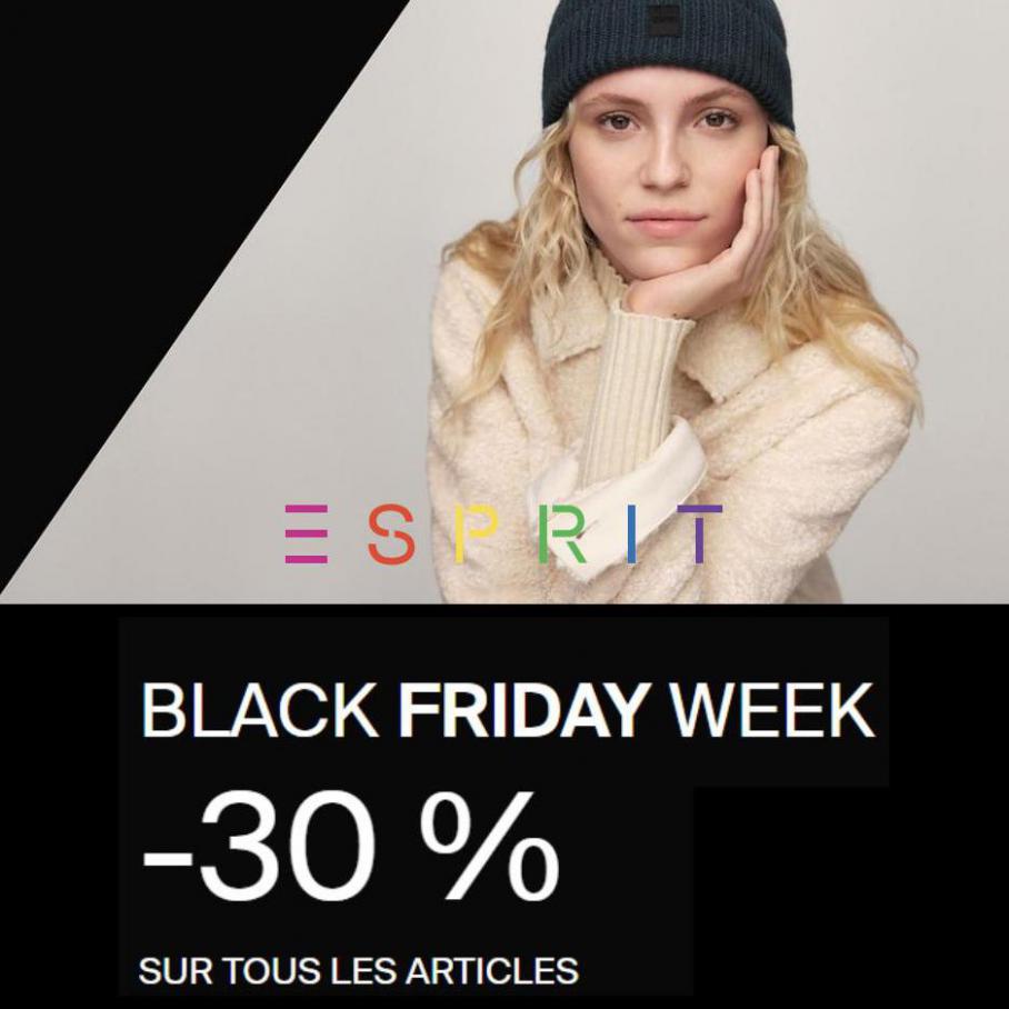 47 semaine (week). [25/11/2021-28/11/2021] Esprit Black Friday. Esprit
