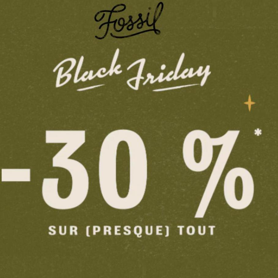 Fossil Black Friday. Fossil (2021-11-30-2021-11-30)