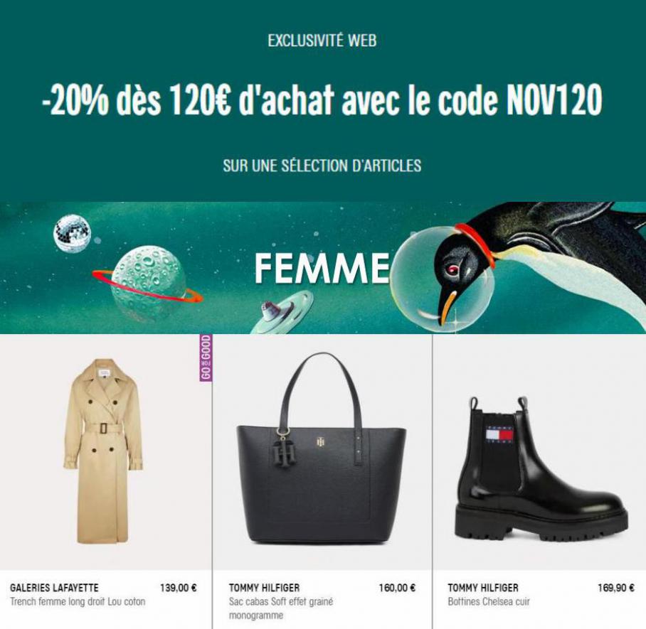 PROMOTIONS. Galeries Lafayette (2021-11-22-2021-11-22)