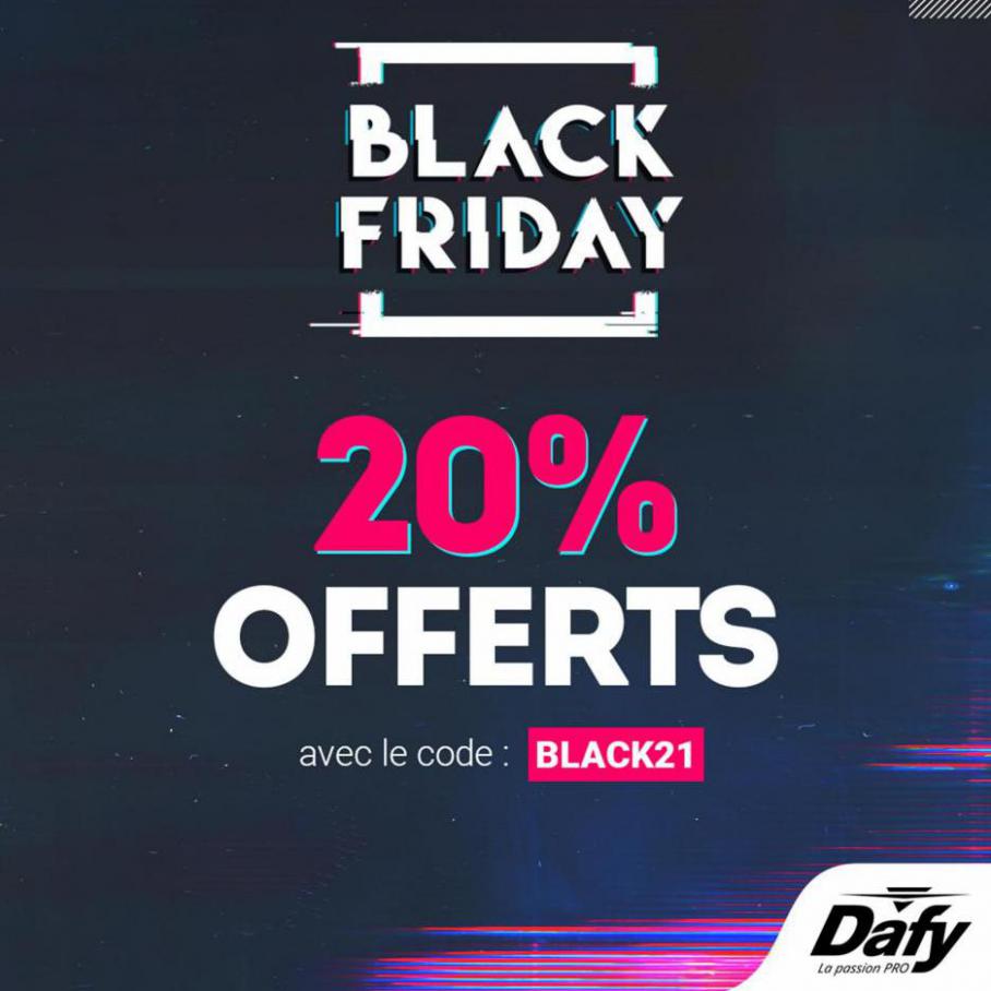 Black Friday 20% Offerts. Dafy Moto (2021-11-26-2021-11-26)