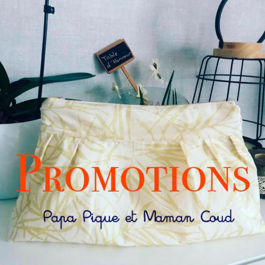 Promotions. Papa pique et Maman coud (2021-11-28-2021-11-28)