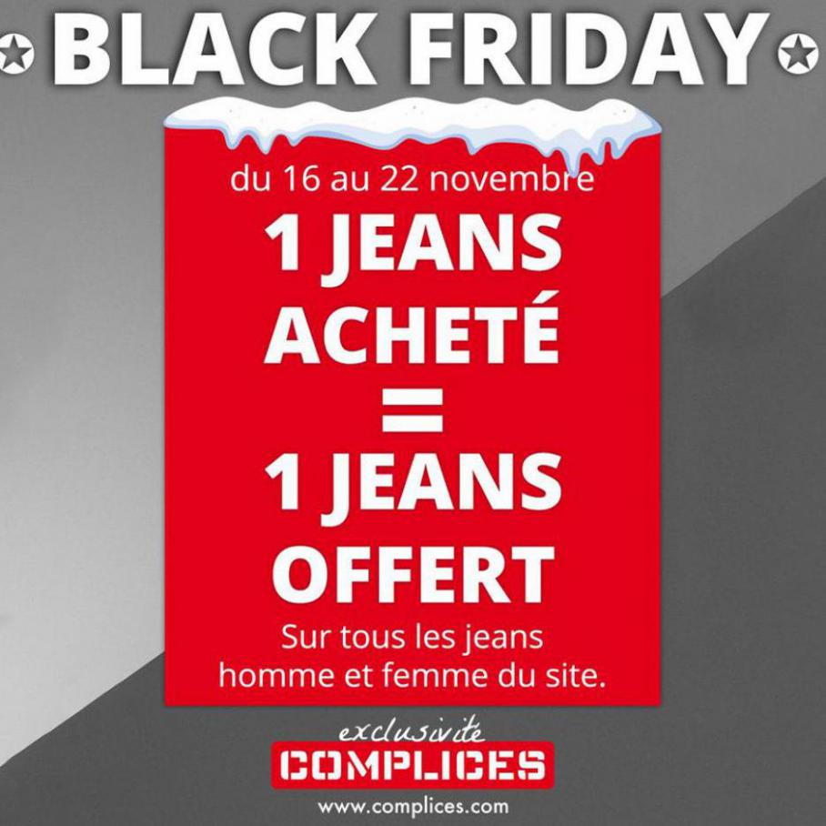 Offres Black Friday Complices. Complices (2021-11-22-2021-11-22)