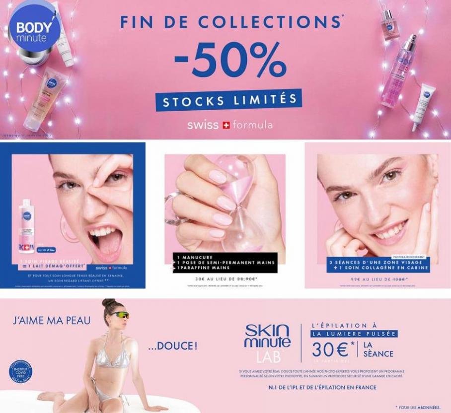 Fin De Collections * -50%. Body Minute (2021-12-12-2021-12-12)
