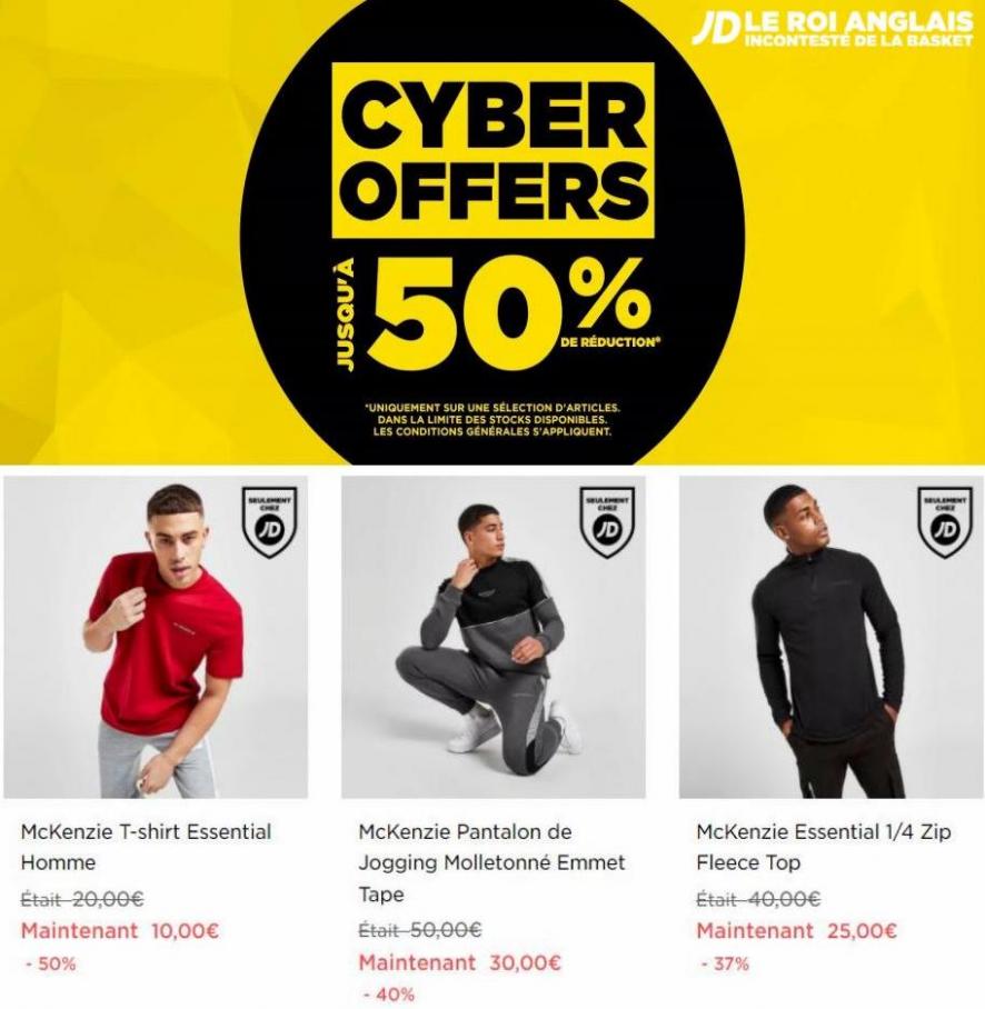 Cyber Offers - Homme. JD Sports (2021-12-13-2021-12-13)