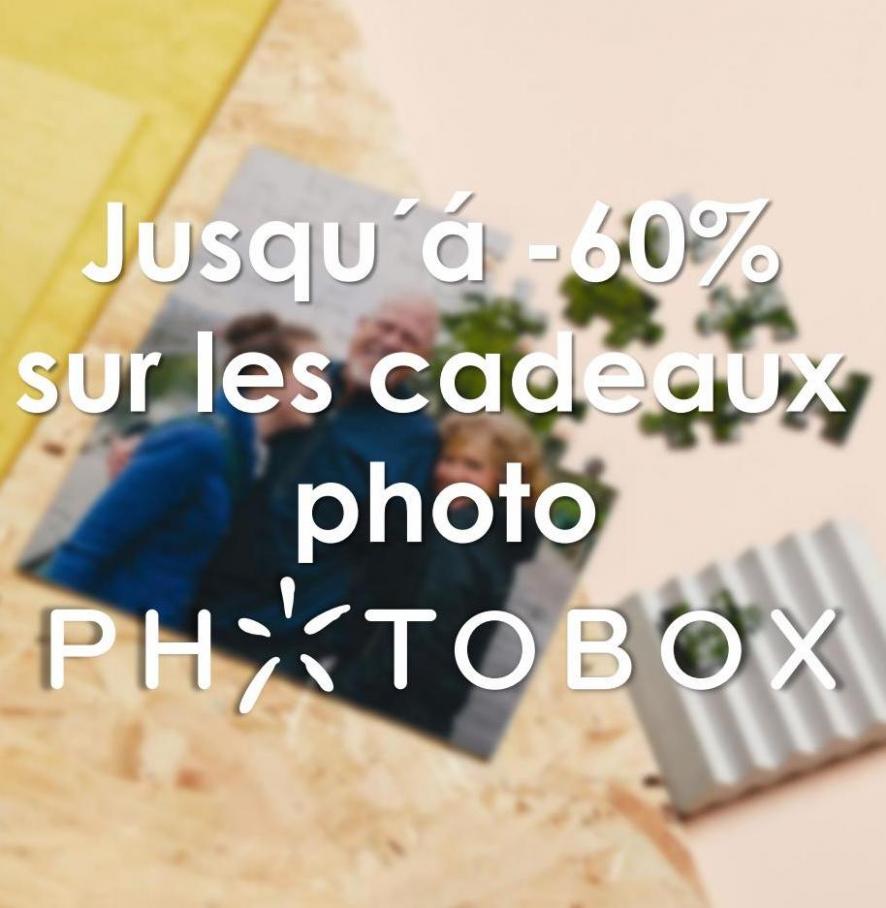 Jusqu´á -60% sur les cadeaux photo. Photobox (2021-12-31-2021-12-31)