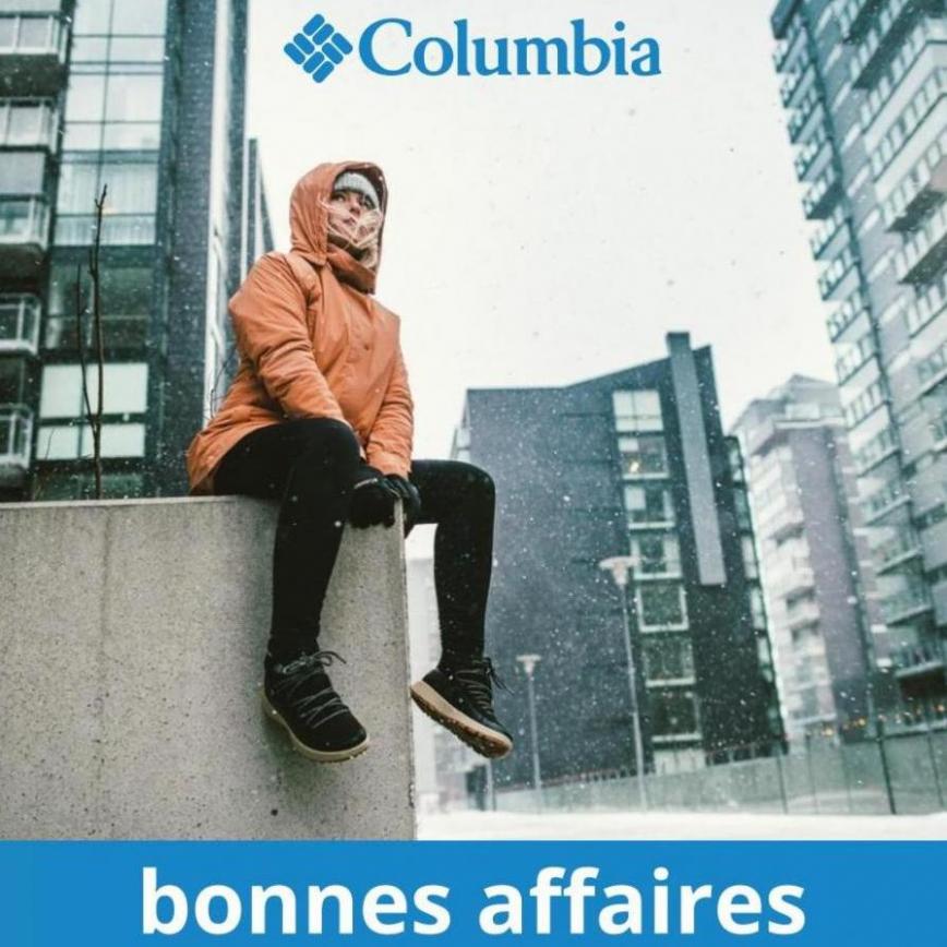 Columbia bonnes affaires. Columbia (2021-12-31-2021-12-31)