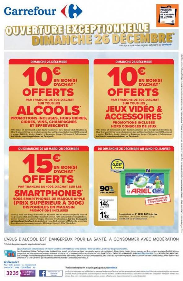 Catalogue Carrefour. Carrefour (2021-12-26-2021-12-26)