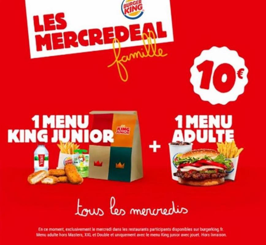 Les Mercredeal Famille Bon Plan. Burger King (2021-12-19-2021-12-19)