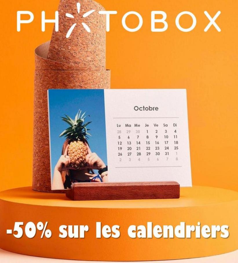 -50% sur les calendriers. Photobox (2021-12-13-2021-12-13)