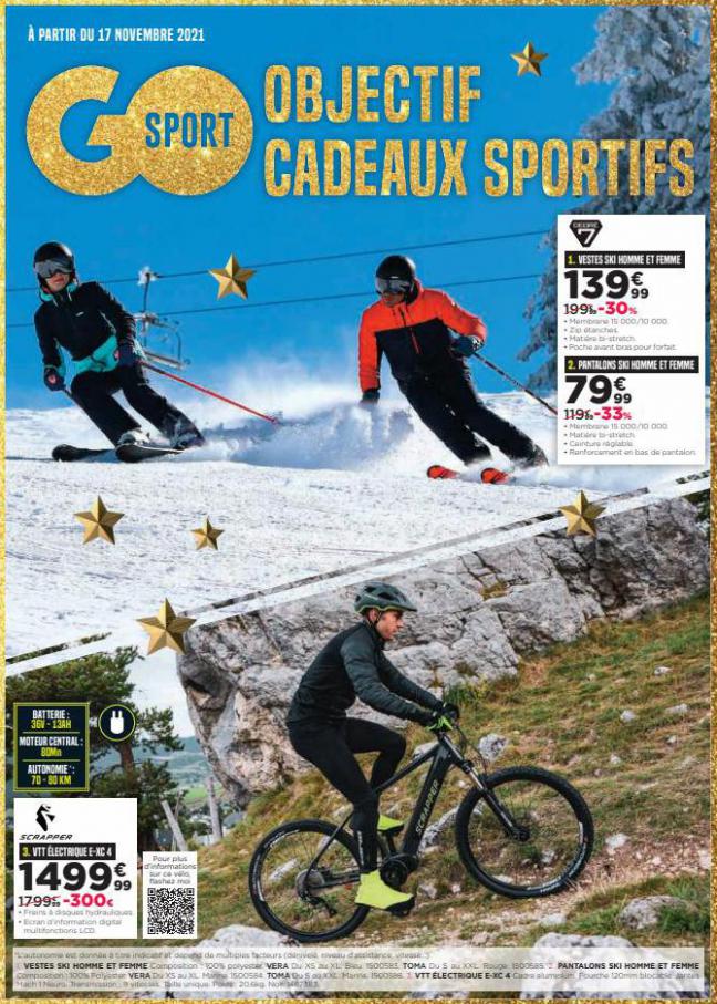Objectif Cadeauz Sportifs - Noël. GO Sport (2021-12-27-2021-12-27)