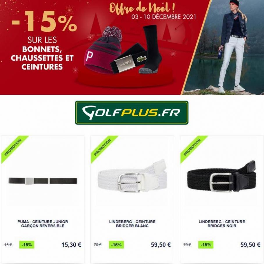 OFFRE DE NOEL -15%. Golf Plus (2021-12-10-2021-12-10)