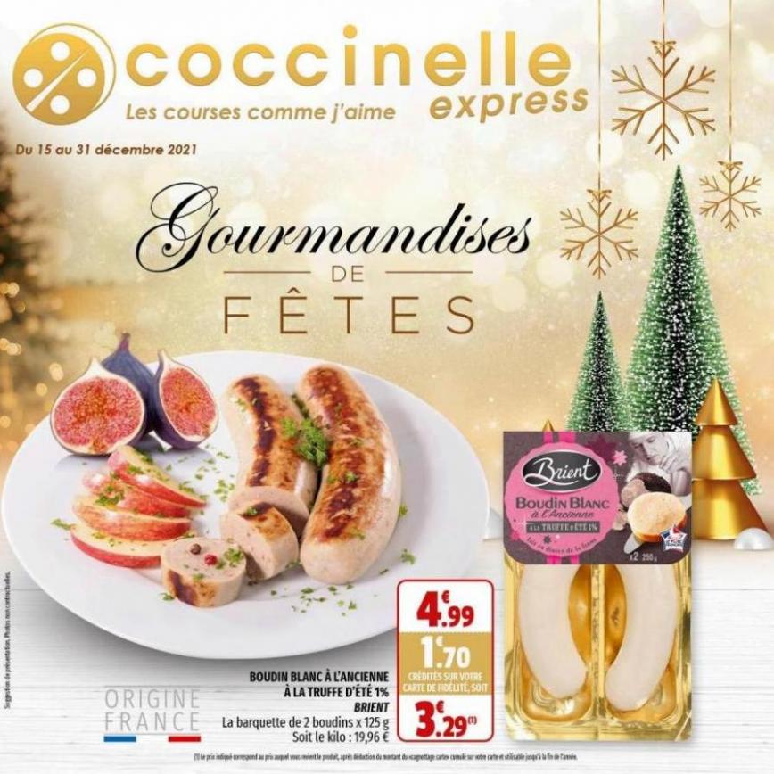 Gourmandises de fêtes !. Coccinelle Express (2021-12-31-2021-12-31)