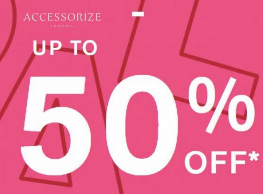 UP TOP 50% OFF. Accessorize (2022-01-03-2022-01-03)