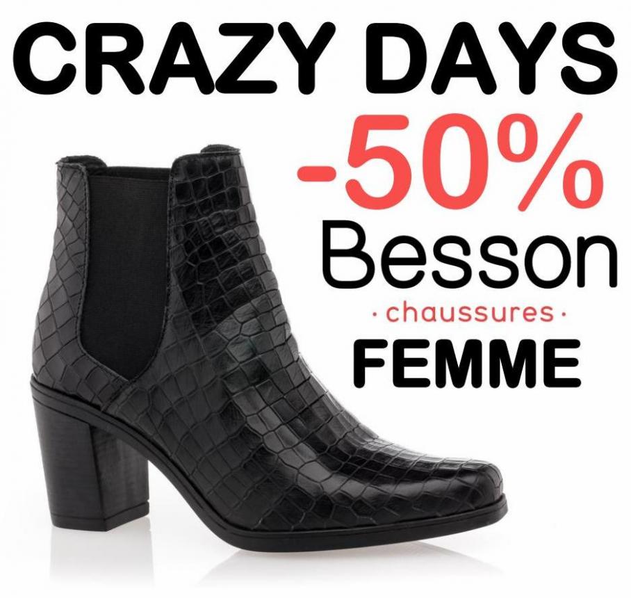 CRAZY DAYS -50% FEMME. Besson (2022-01-18-2022-01-18)