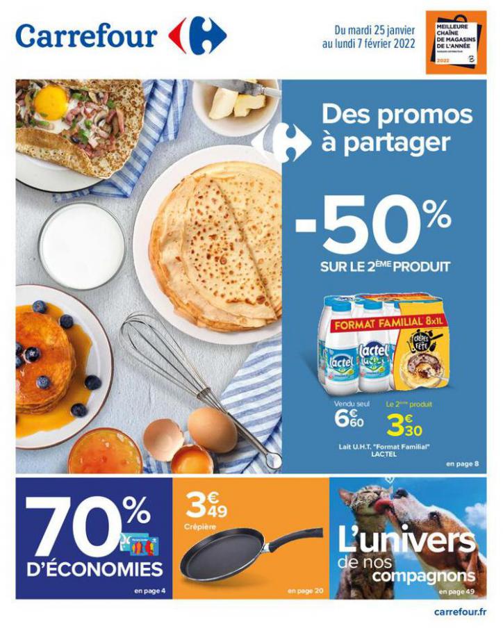 Des promos à partager. Carrefour (2022-02-07-2022-02-07)