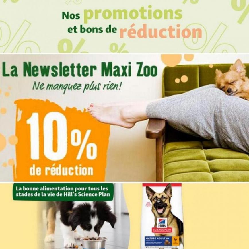 Promotions. Maxi Zoo (2022-01-16-2022-01-16)