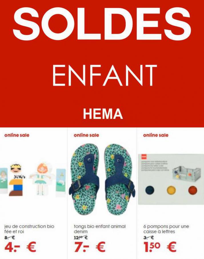 SOLDES ENFANT. Hema (2022-01-24-2022-01-24)