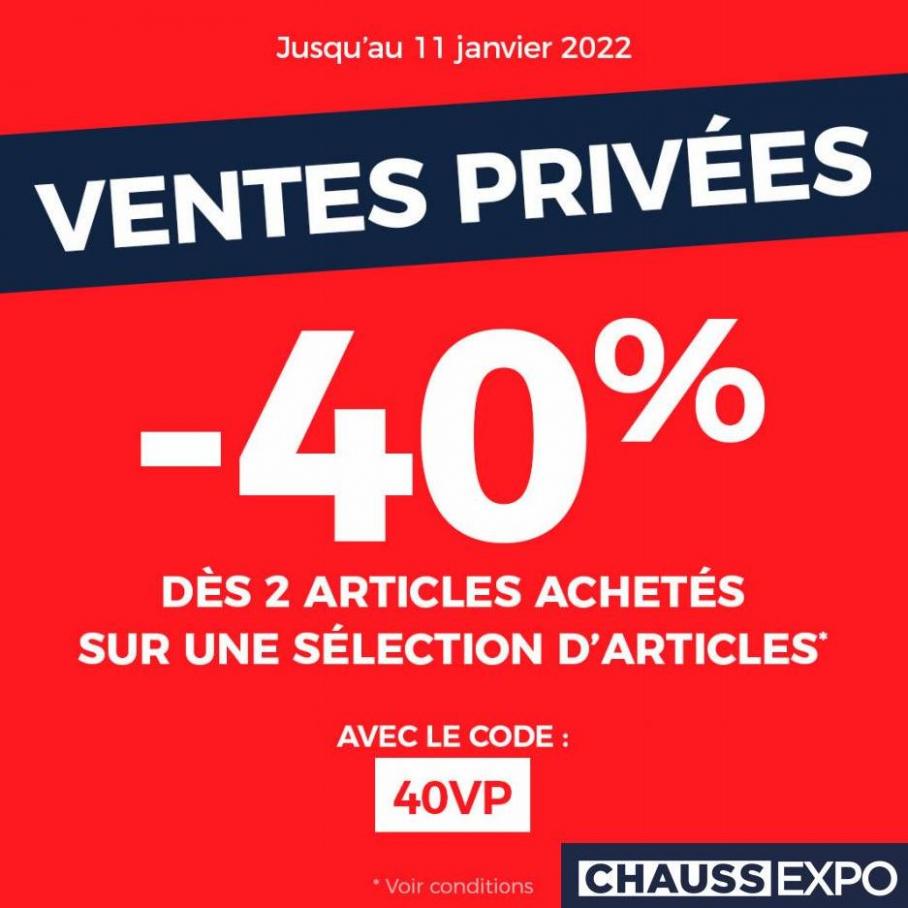 Chauss Expo Ventes Privées. Chauss Expo (2022-01-11-2022-01-11)