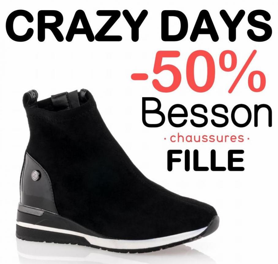 CRAZY DAYS -50% FILLE. Besson (2022-01-18-2022-01-18)