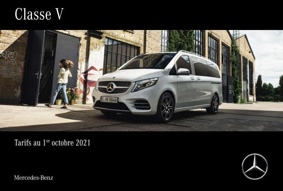 Tarifs et brochures Classe V. Mercedes-Benz (2022-10-31-2022-10-31)