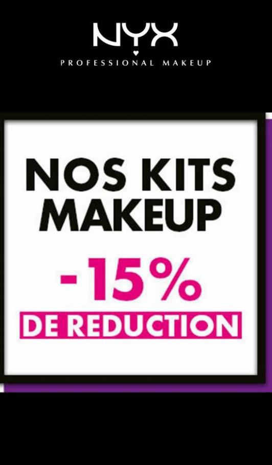 Nos Kits Makeup -15%. NYX Professional Makeup (2022-01-09-2022-01-09)