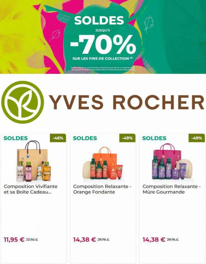 SOLDES -70%. Yves Rocher (2022-02-08-2022-02-08)