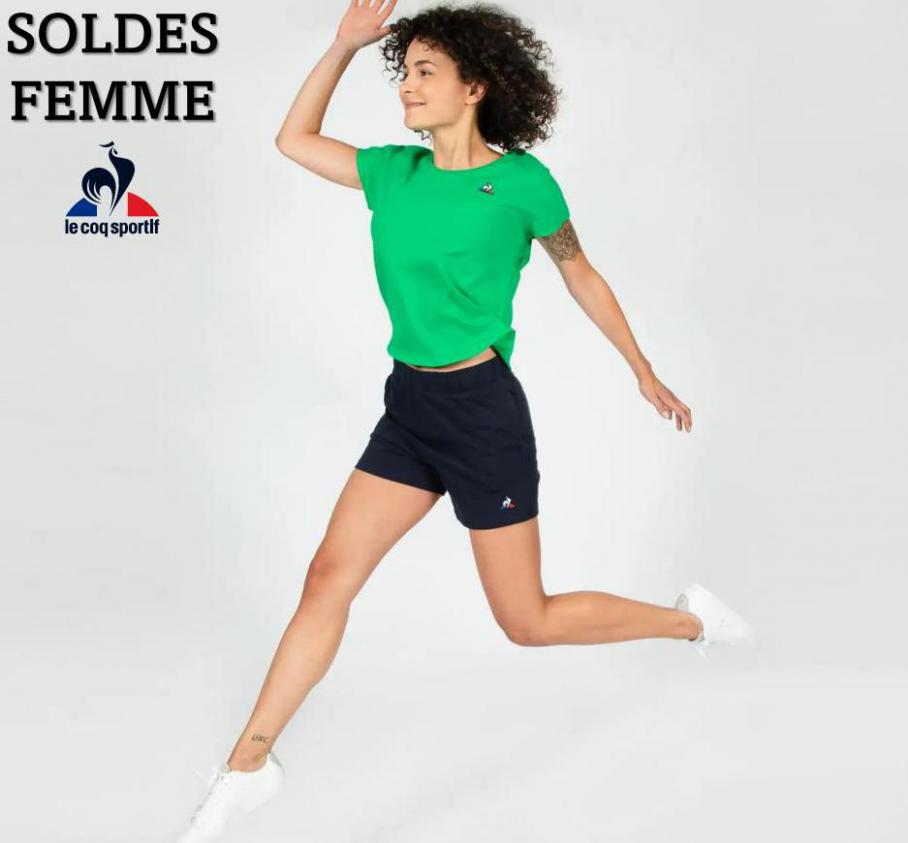SOLDES FEMME. Le Coq Sportif (2022-02-08-2022-02-08)