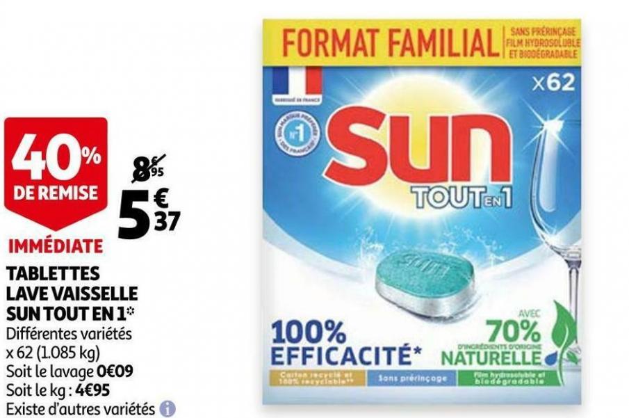 Sun tablettes, Auchan Fevrier 2022