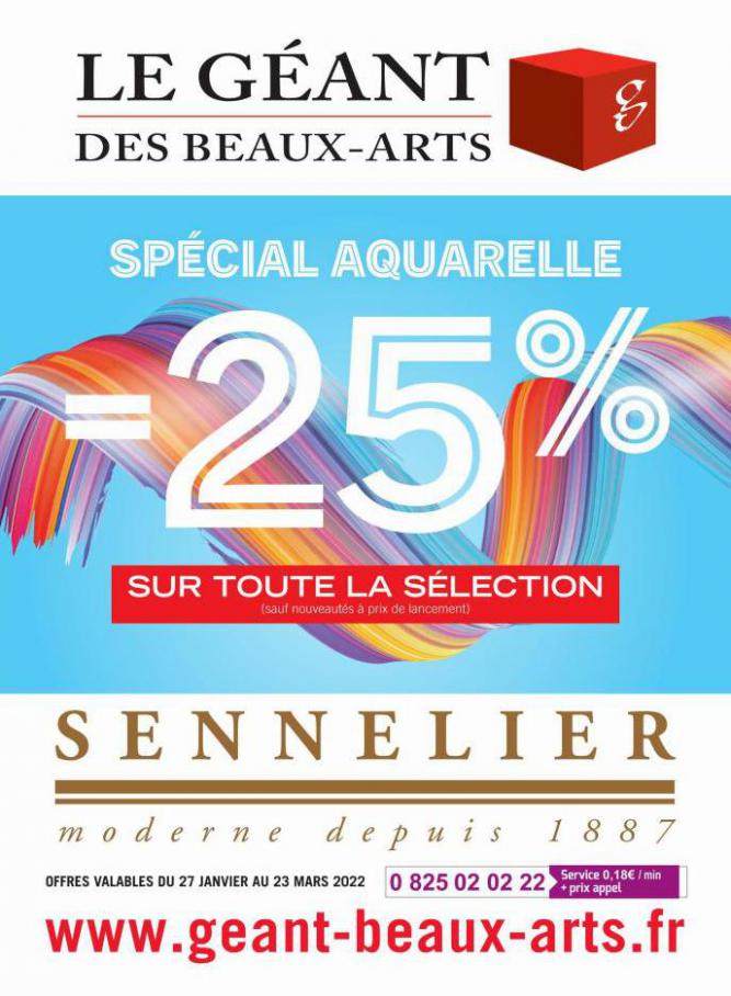 Sélection Sennelier. Le Géant des Beaux-Arts (2022-03-23-2022-03-23)