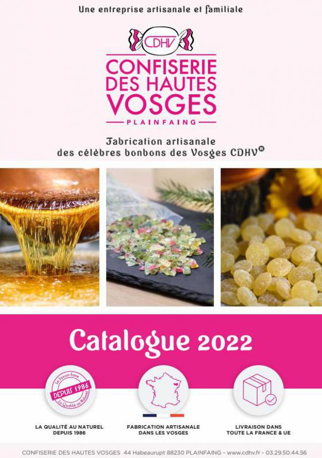 Catalogue Confiserie des Hautes Vosges. Confiserie des Hautes Vosges (2023-01-01-2023-01-01)