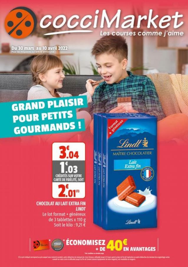 Grand Plaisir pour petits gourmands !. Coccimarket (2022-04-10-2022-04-10)